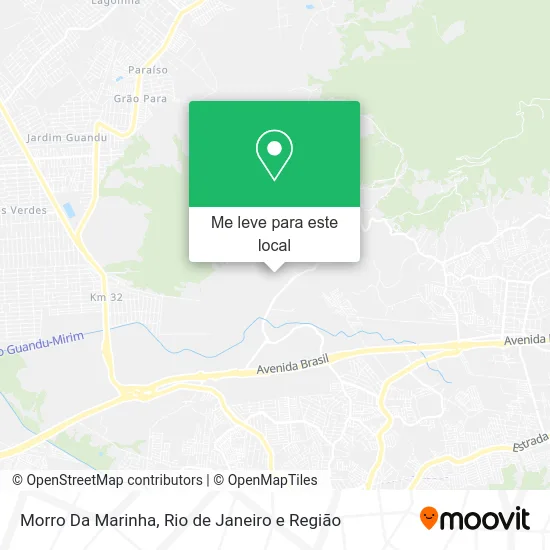 Morro Da Marinha mapa