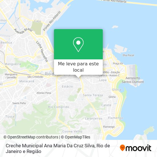 Creche Municipal Ana Maria Da Cruz Silva mapa