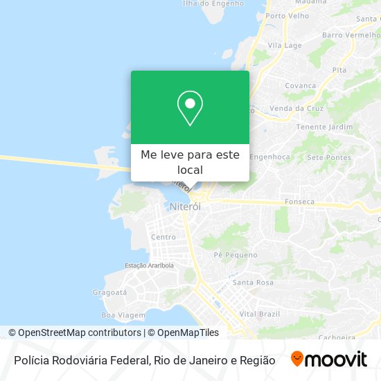Polícia Rodoviária Federal mapa