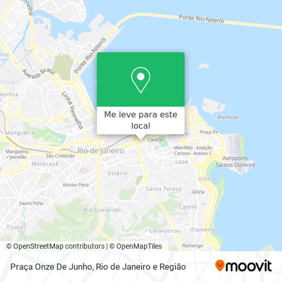 Praça Onze De Junho mapa