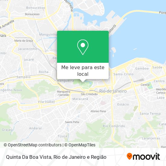 Quinta Da Boa Vista mapa