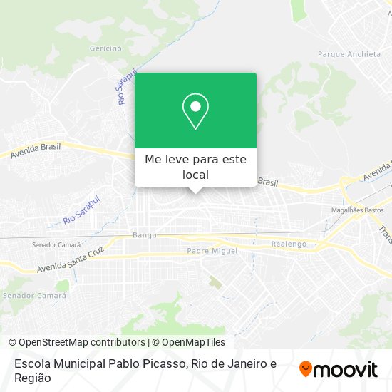 Escola Municipal Pablo Picasso mapa