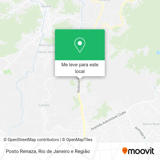 Posto Renaza mapa
