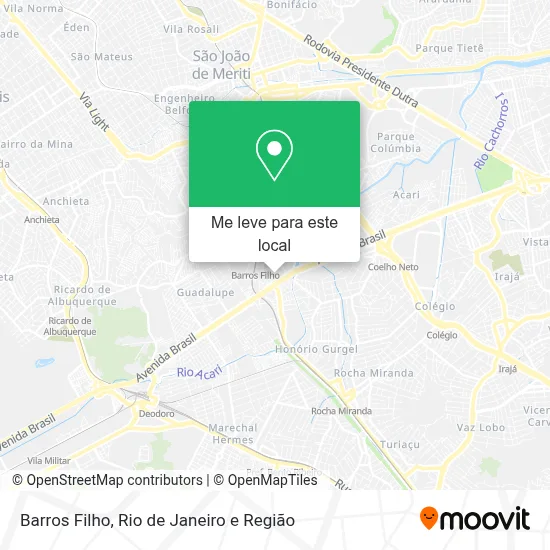 Barros Filho mapa