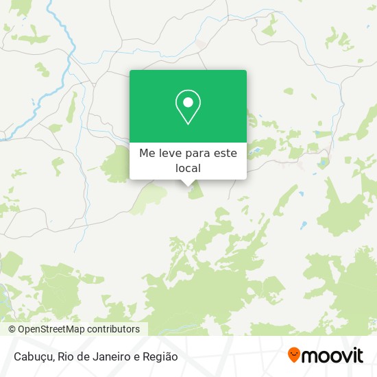 Cabuçu mapa