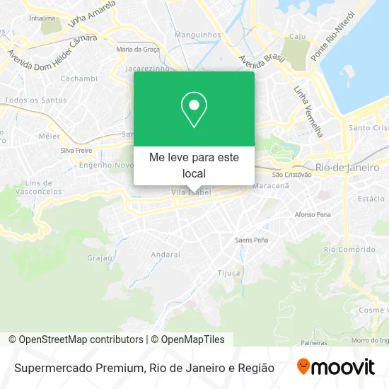 Supermercado Premium mapa