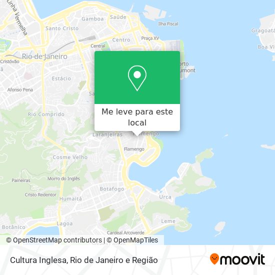 Cultura Inglesa mapa