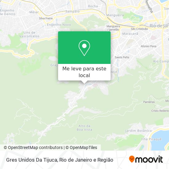 Gres Unidos Da Tijuca mapa