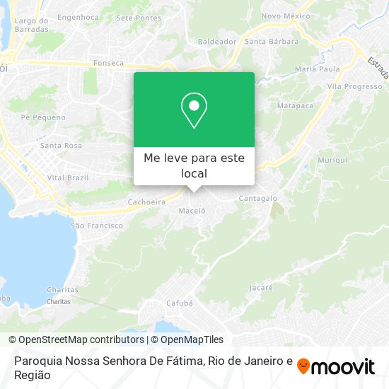 Paroquia Nossa Senhora De Fátima mapa