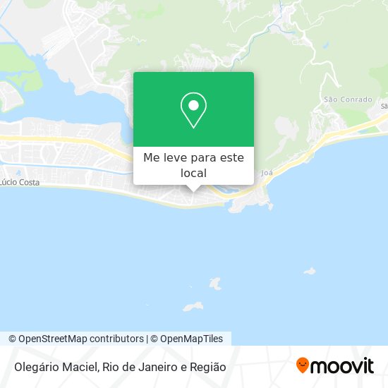 Olegário Maciel mapa