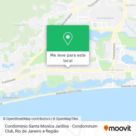 Condomínio Santa Monica Jardins - Condominum Club mapa