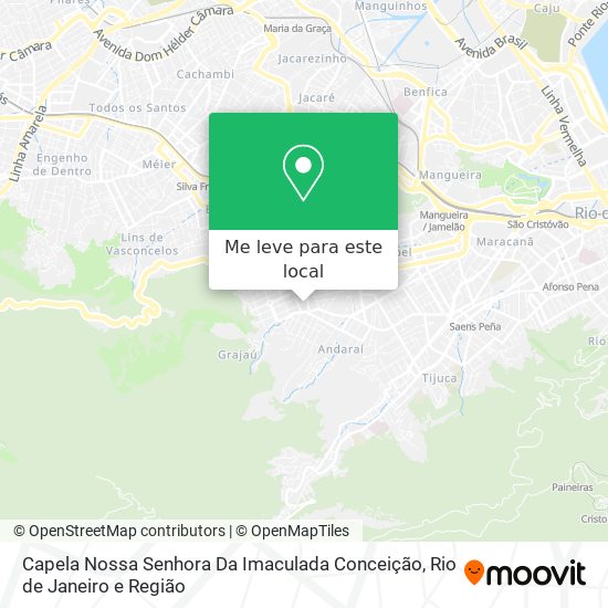 Capela Nossa Senhora Da Imaculada Conceição mapa