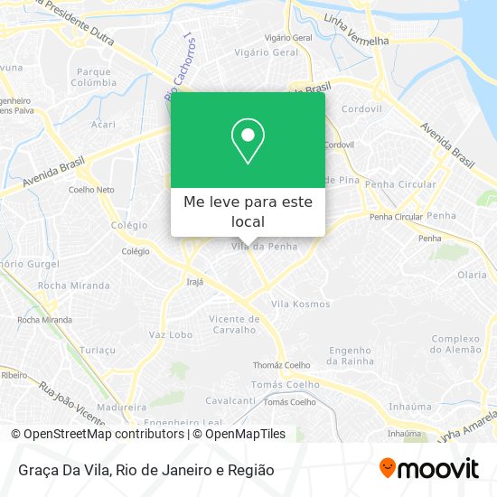 Graça Da Vila mapa
