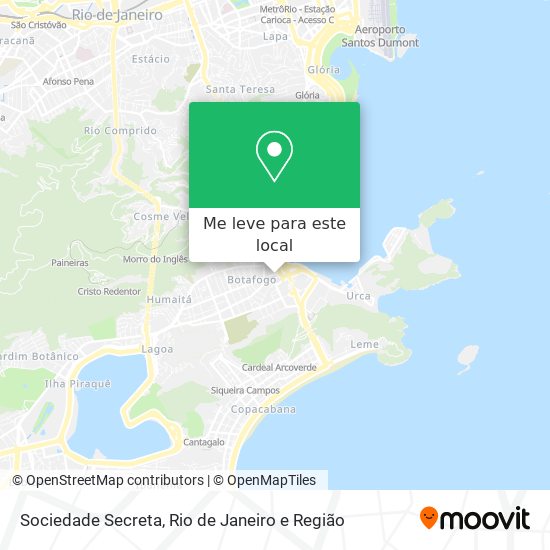 Sociedade Secreta mapa