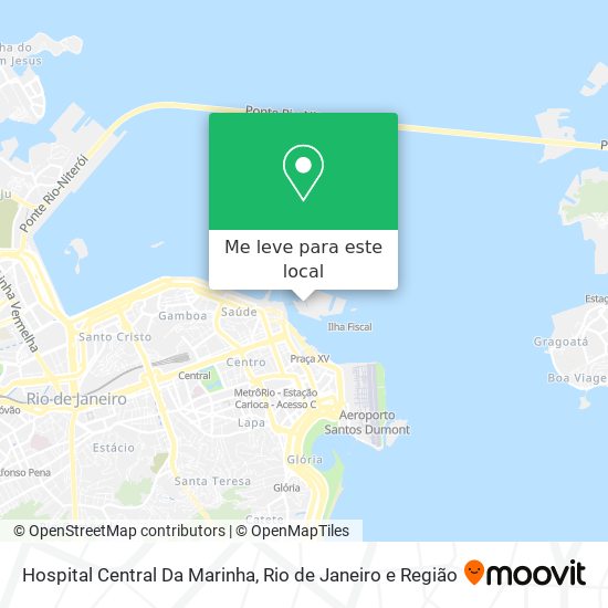 Hospital Central Da Marinha mapa