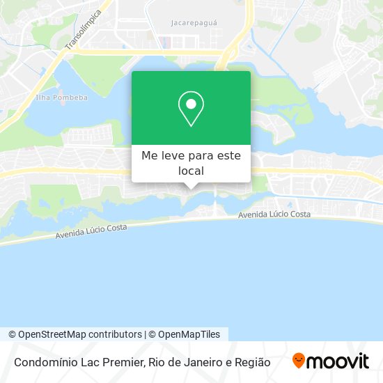 Condomínio Lac Premier mapa