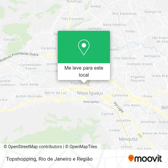 Topshopping mapa