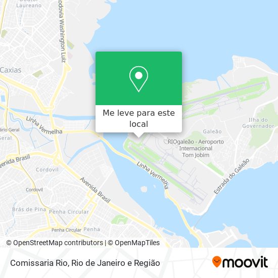 Comissaria Rio mapa