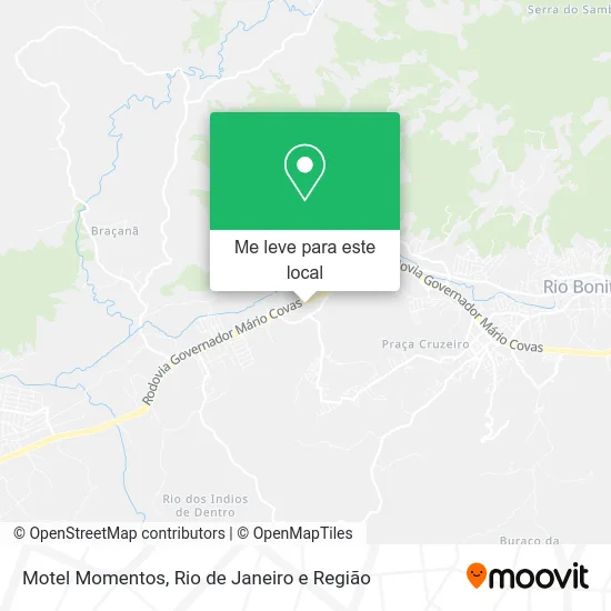 Motel Momentos mapa