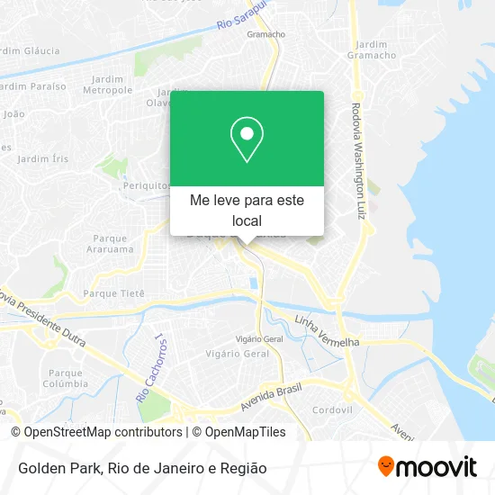 Golden Park mapa