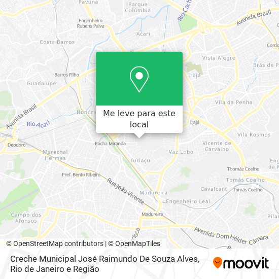 Creche Municipal José Raimundo De Souza Alves mapa