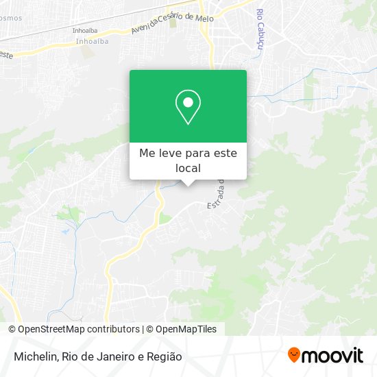 Michelin mapa