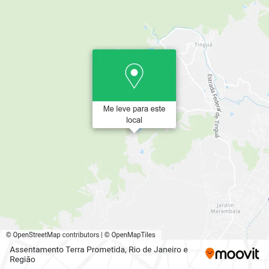 Assentamento Terra Prometida mapa