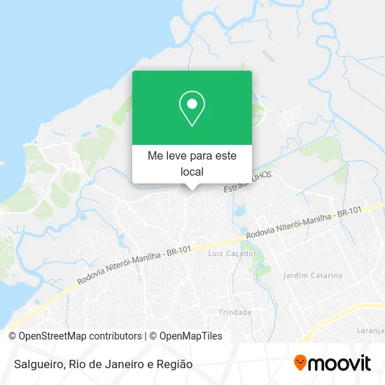 Salgueiro mapa
