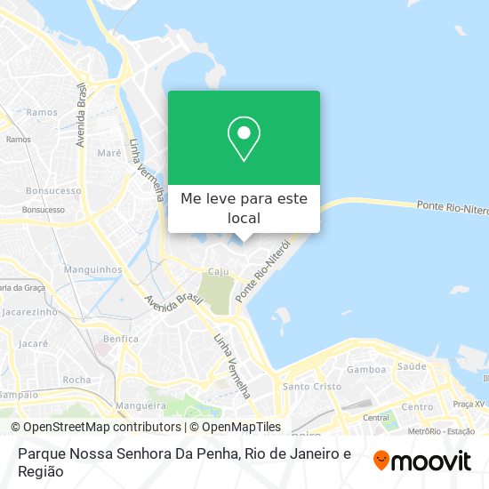 Parque Nossa Senhora Da Penha mapa