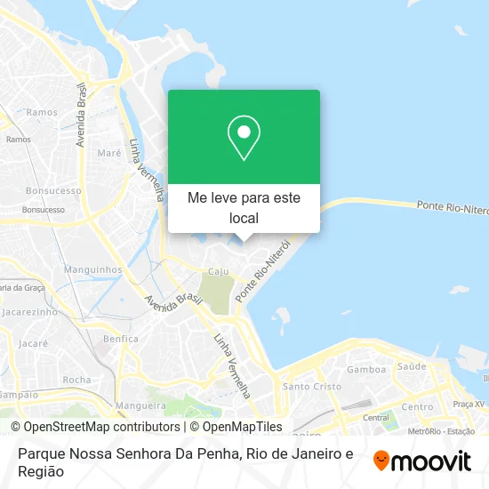 Parque Nossa Senhora Da Penha mapa