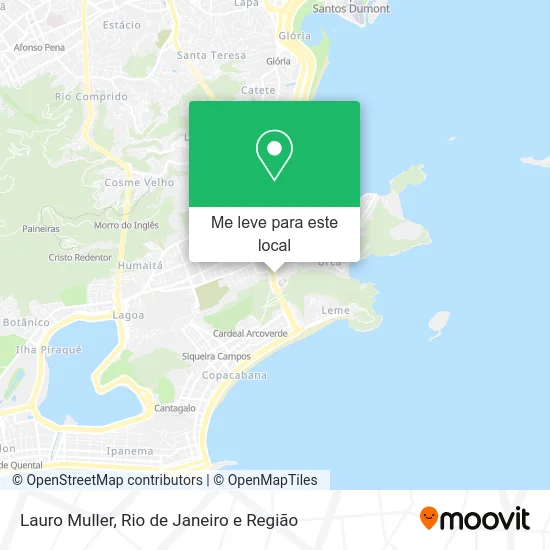 Lauro Muller mapa
