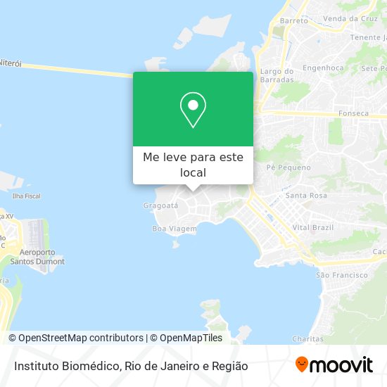 Instituto Biomédico mapa