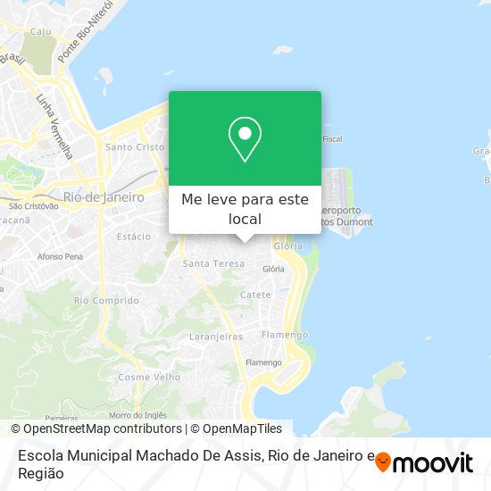 Escola Municipal Machado De Assis mapa