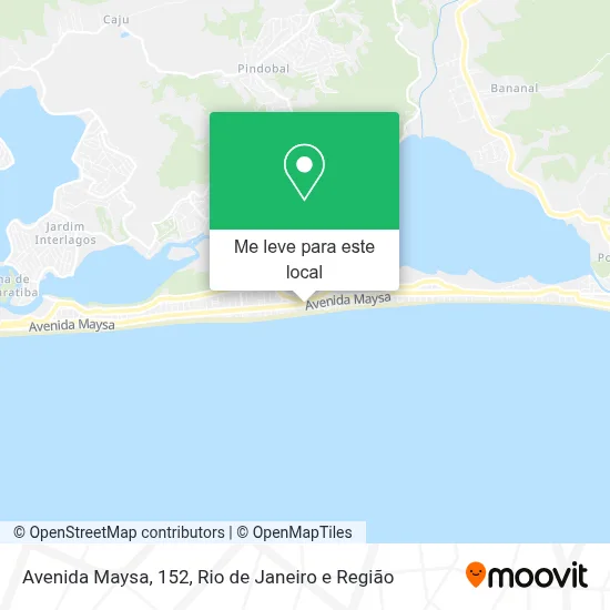 Avenida Maysa, 152 mapa