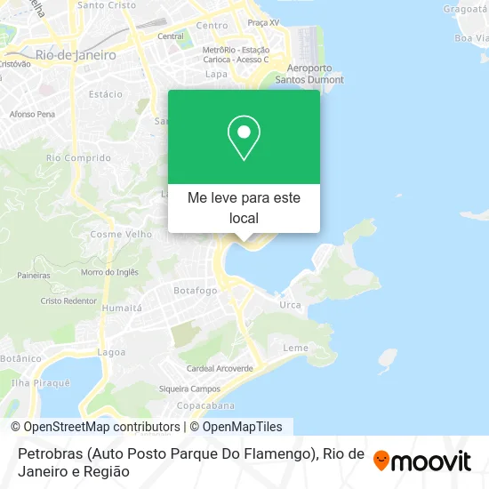 Petrobras (Auto Posto Parque Do Flamengo) mapa