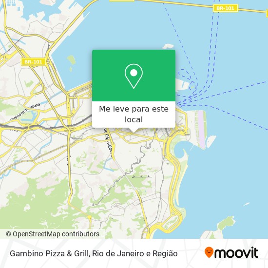 Gambino Pizza & Grill mapa