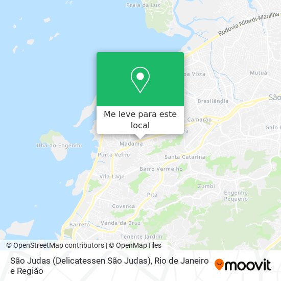 São Judas (Delicatessen São Judas) mapa