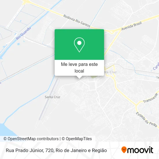 Rua Prado Júnior, 720 mapa