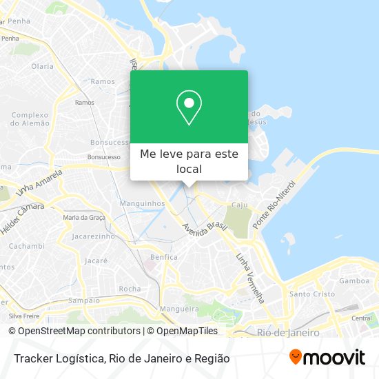 Tracker Logística mapa