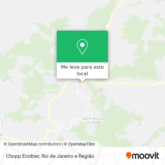 Chopp Ecobier mapa