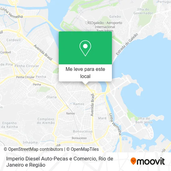 Imperio Diesel Auto-Pecas e Comercio mapa