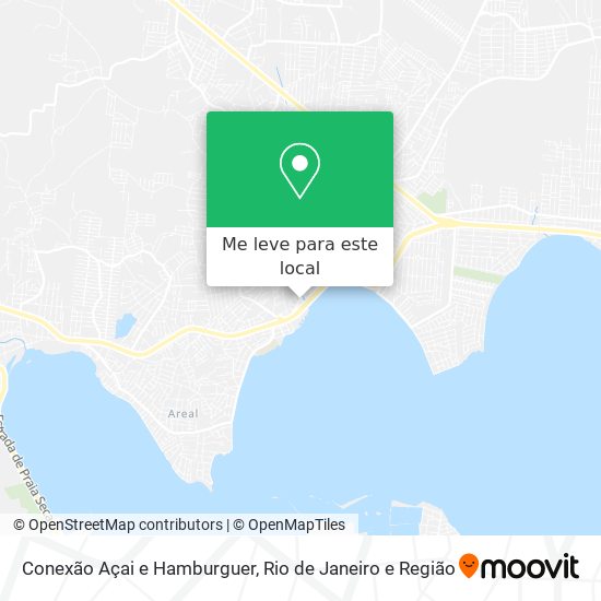 Conexão Açai e Hamburguer mapa