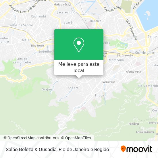 Salão Beleza & Ousadia mapa