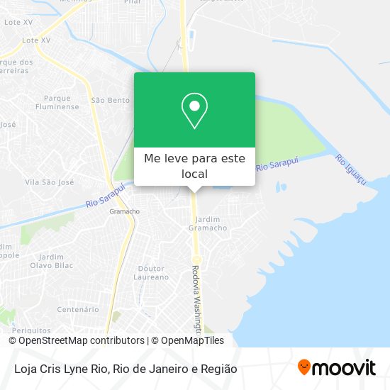 Loja Cris Lyne Rio mapa