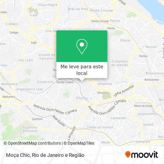 Moça Chic mapa