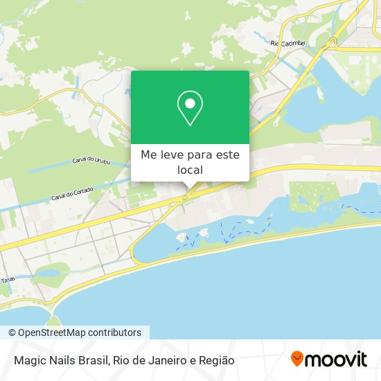 Magic Nails Brasil mapa