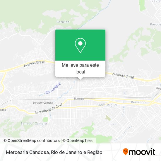 Mercearia Candosa mapa