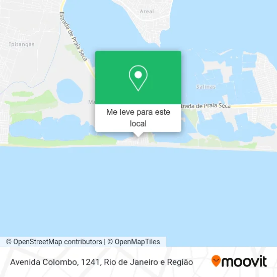 Avenida Colombo, 1241 mapa
