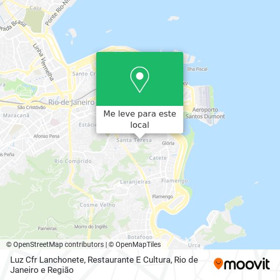 Luz Cfr Lanchonete, Restaurante E Cultura mapa