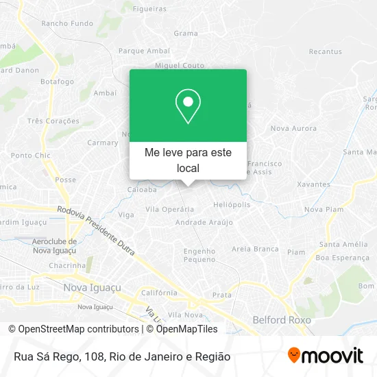 Rua Sá Rego, 108 mapa